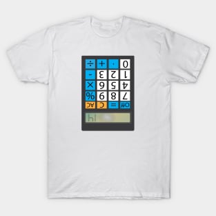 Salutations Hi Calculator T-Shirt